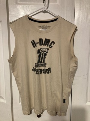 Harley Davidson SPEEDSHOP Men s XL Cutoff Sleeveless Shirt USA SEE PICTURES