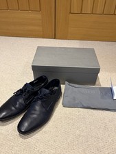 Alexander McQueen Men’s Blue Shoes. Uk 8 RRP £450 Used. Box And Dust Bag