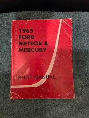 Werkstatthandbuch -- Ford Meteor & Mercury - 1965 - Oldtimer -