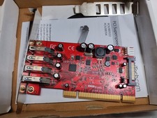 StarTech.com 4-Port PCI SuperSpeed USB 3.0 Card For Older Computers PCIUSB3S4