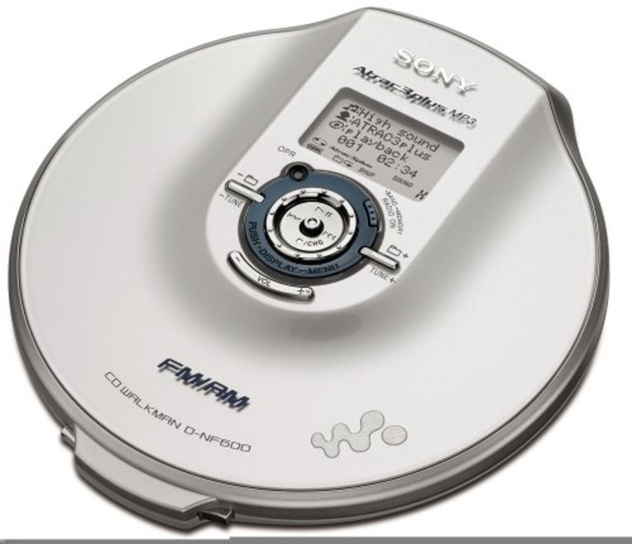 Sony ATRAC/MP3 AM/FM/Weather Walkman - Portable CD Player (D