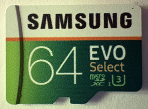 Samsung Evo 64GB Select Micro SDXC Memory Storage MicroSD High Speed
