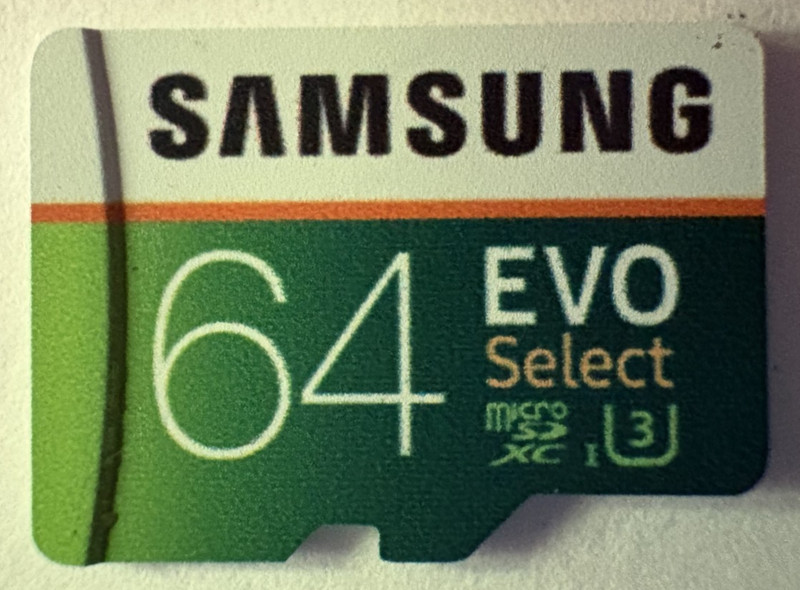 Samsung Evo 64GB Select Micro SDXC Memory Storage MicroSD High Speed