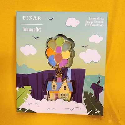 Loungefly Disney Pixar Up Balloon House Carl & Ellie's LE 3'' Enamel Pin NEW