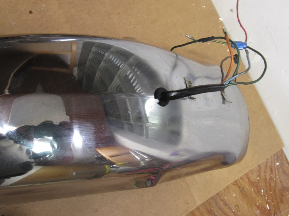 Honda Gold Wing GL1000 1979 guardabarros trasero cromado Foto 2 de 4