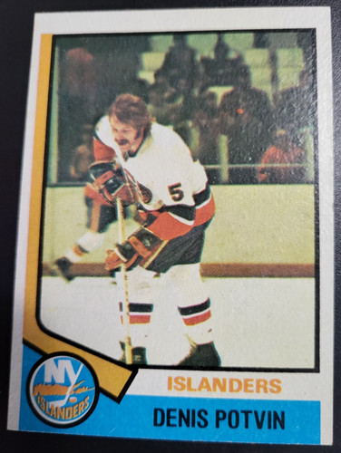 Denis Potvin #195 1974 Topps card