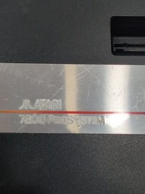 Atari 7800 Prosystem Console Game 2 Controller Power Supply Cables Games WORKING