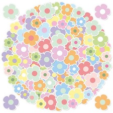 630 Pcs Mini Flower Stickers Cute Floral Party Favors Gift Pastel Daisy Stickers