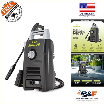 #ad #ad Powerful 11 Amp Electric Pressure Washer Safe Portable amp; Versatile Cleaning $139.94