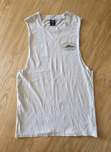 Ringers Western Barra Camp Fitzroy River Muscle Tank Mens Size XS - Picture 2 of 7