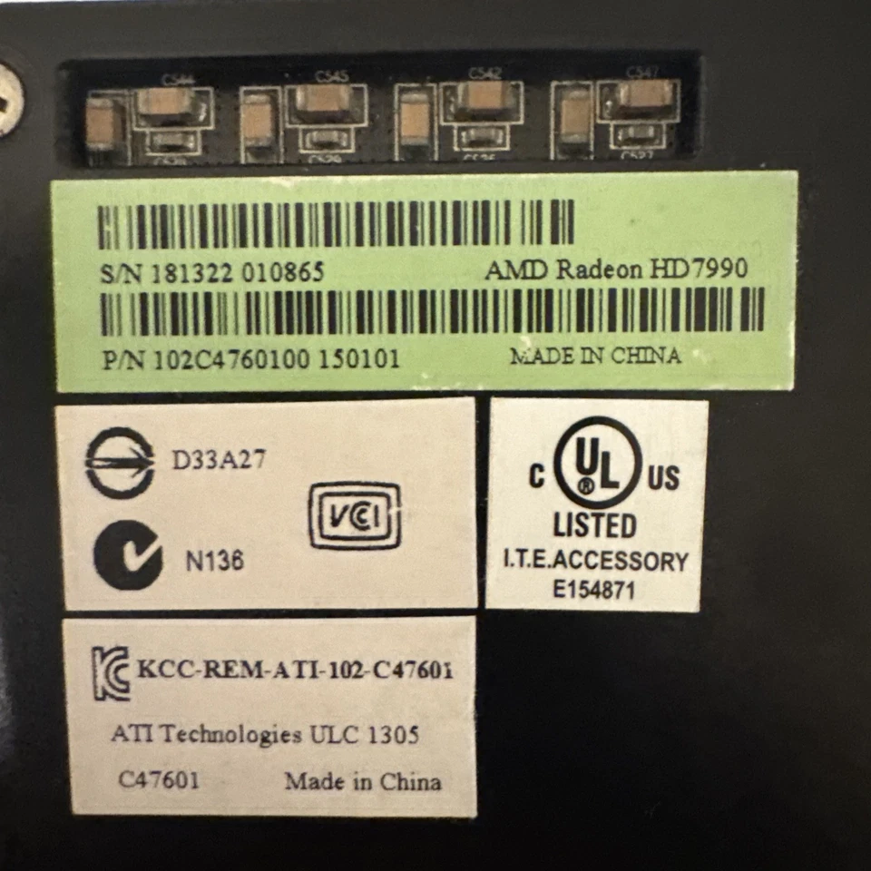 AMD Radeon 7990 6gb - Image 3 of 3