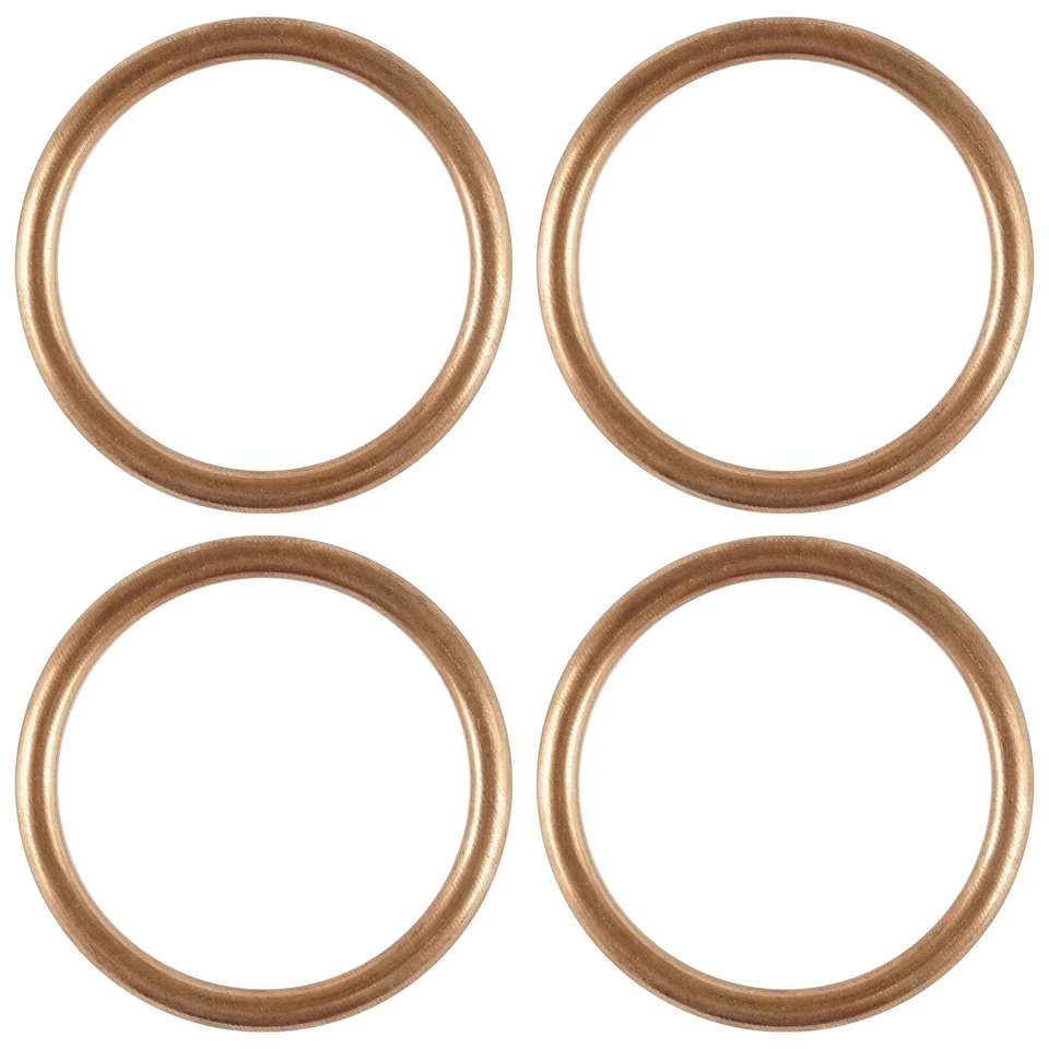 4-Pack Exhaust Pipe Gasket for Honda ST1100 ST1100A ST1100P 1991-2003 - Image 3 of 4