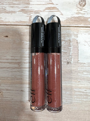 2 Pack ELF Lip Plumping Gloss  # Mauve Lady 82456 New sealed