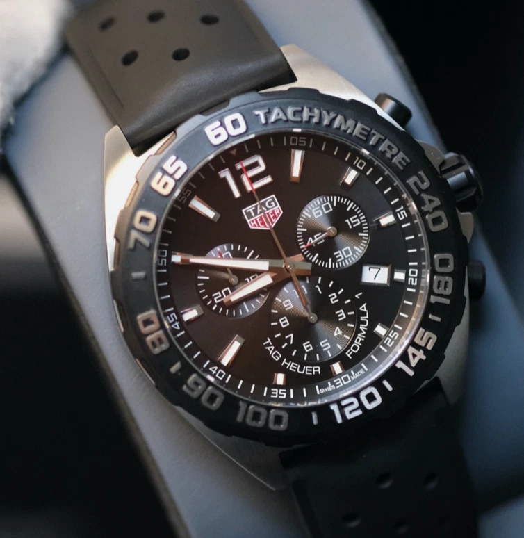 Tag Heuer CAZ1010.FT8024 Formula 1 Chronograph Quartz Black  Watch Box & Papers - Image 2 of 4