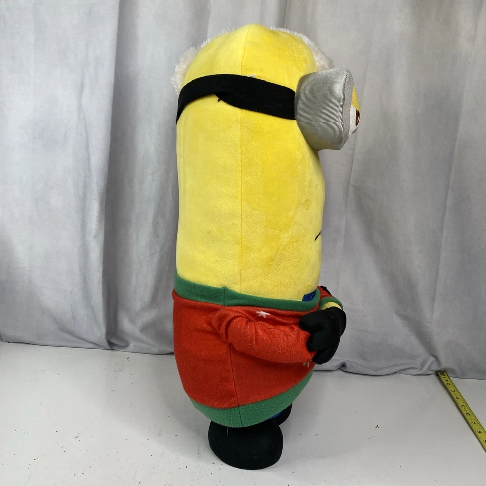 Peluche Kevin Despicable Me Minion Gemmy grande 24” Holiday Greeter Christmas Foto 2 de 4