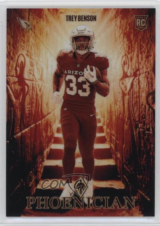 2024 Panini Phoenix Phoenician Trey Benson #PHO-12 Rookie RC 0rd2