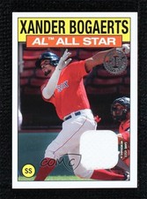 2021 Topps 1986 Topps All-Star Baseball Relics Xander Bogaerts #86ASRXB uk2