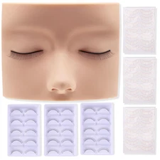 Lash Extension Practice Kit, Eyelash Extension Training Kit for Beginners