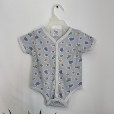 Vintage 1990  s Baby One-Piece Romper 6-9 MOS 