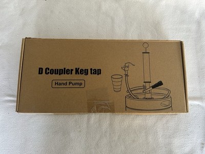 D System Keg Tap Hand Pump Beer Dispenser Party Picnic Draft Kit