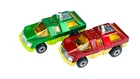 Matchbox Lesney Superfast (2) Varied Red and Green MB59 Planet Scouts