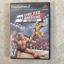 Fire Pro Wrestling Returns Sony PlayStation 2 2007 PS2 CIB Complete Tested Works