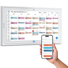 Digital Calendar 15.6 Inch Smart Family Planner  Chore Chart, 1920 1080P F
