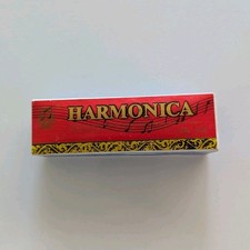 Toysmith Metal Diatonic Harmonica Musical Instrument Black Body Model 8070 NEW
