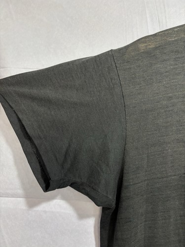 THIN Vintage Shirt Harley Davidson Motorcycle Men’s Large Black Screen Stars - Picture 4 of 11