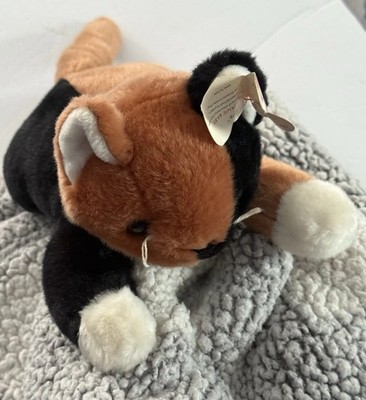 TY Beanie Buddies 1998 12 Inch CHIP The Calico Cat Plush Toy New with Tag