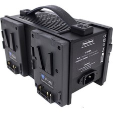 Hawk-Woods 4-Channel V-Lok Simultaneous Charger for V-Mount and MINI-VL Batterie