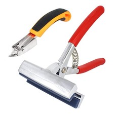 2X(Duty Canvas Pliers and Staple Remover Set, Stainless Steel -Corrosion8084