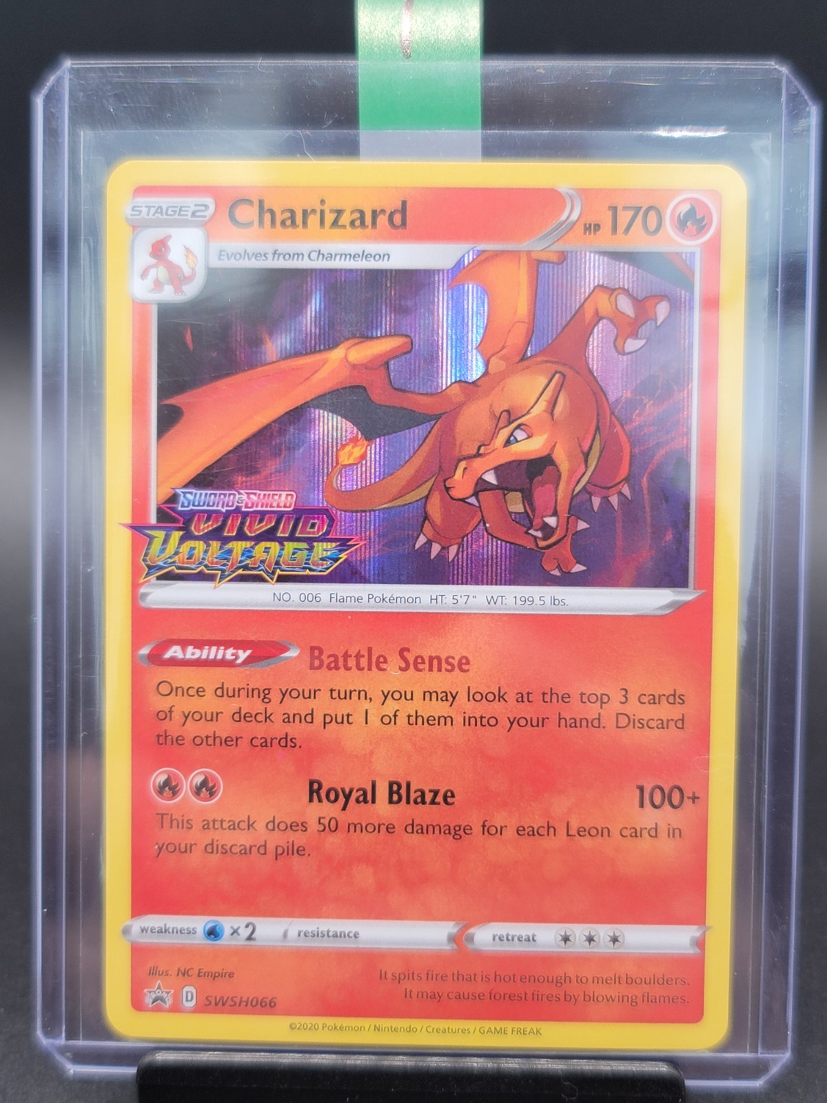 Pokémon Charizard - (Prerelease) SWSH066 SWSH: Sword & Shield Promo Cards Holo