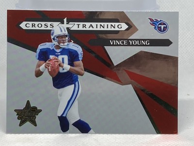 2006 Leaf Rookies & Stars Cross Training Red /1000 Vince Young #CT-20 RC