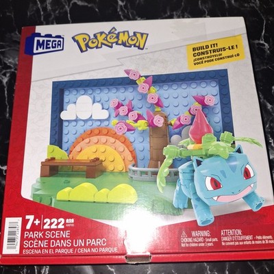 MEGA Pokémon Park Scene Bulbasaur Interlocking Blocks Set 222 pcs HXF81