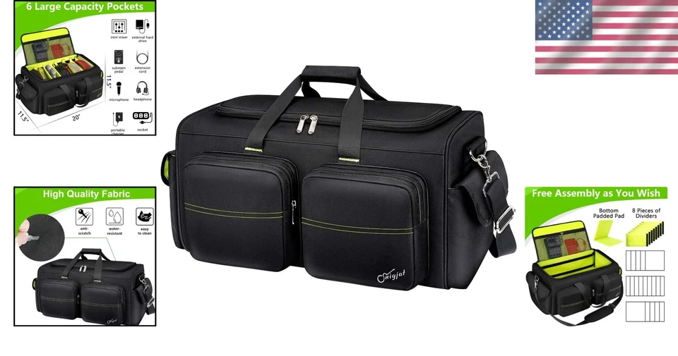 DJ Accessory Bag with Multiple Compartments - Image 2 of 4