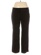 AB Studio Women Black Dress Pants 16
