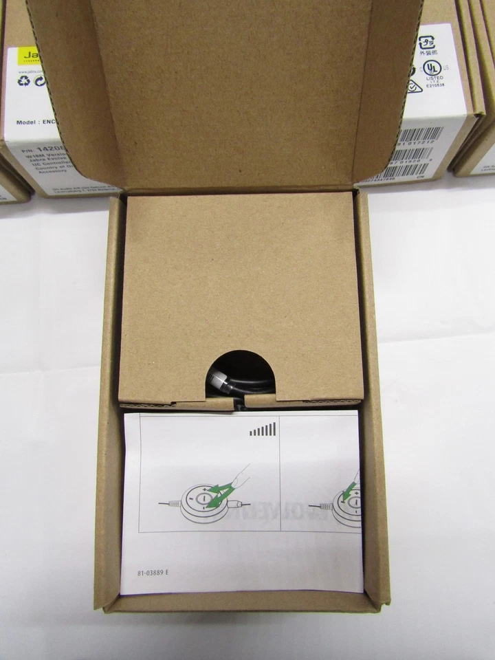 Controlador UC Jabra Evolve 40 LINK ENC010 sin auriculares de 3,5 mm a USB Foto 2 de 4