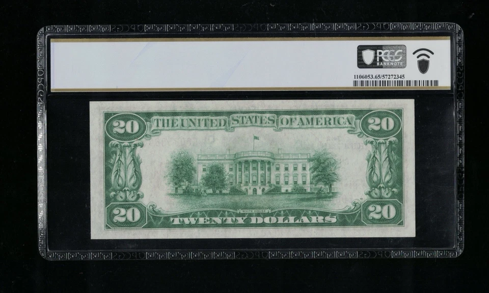 SC 1929 $20 Fr.1870-G Chicago, IL FRBN PCGS 65 PPQ GEM UNC (607A) - Image 3 of 4