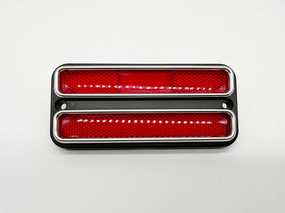 Nuevo juego de luces marcadoras laterales traseras de lujo con moldura para Chevrolet C10 68-72 Foto 4 de 4