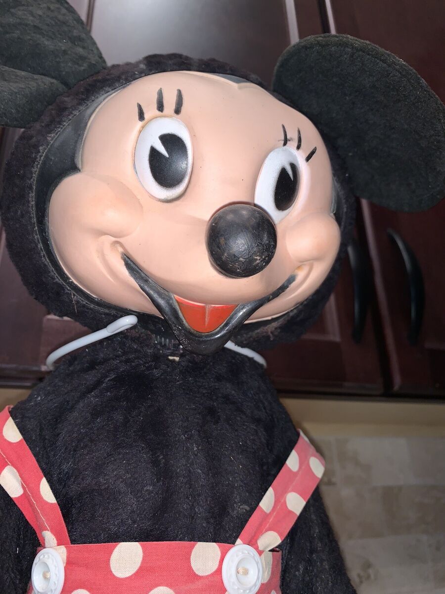 Antique 1940's Disney Gund Mickey & Minnie Mouse Doll Large Antique 1940's Disney Gund Mickey & Minnie Mouse Doll Large