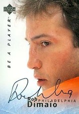 Rob Dimaio autographed Hockey Card Philadelphia Flyers 1996 Upper Deck BAP #S105