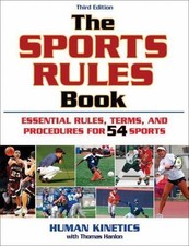 The Sports Rules Book - 0736076328, paperback, Human Kinetics