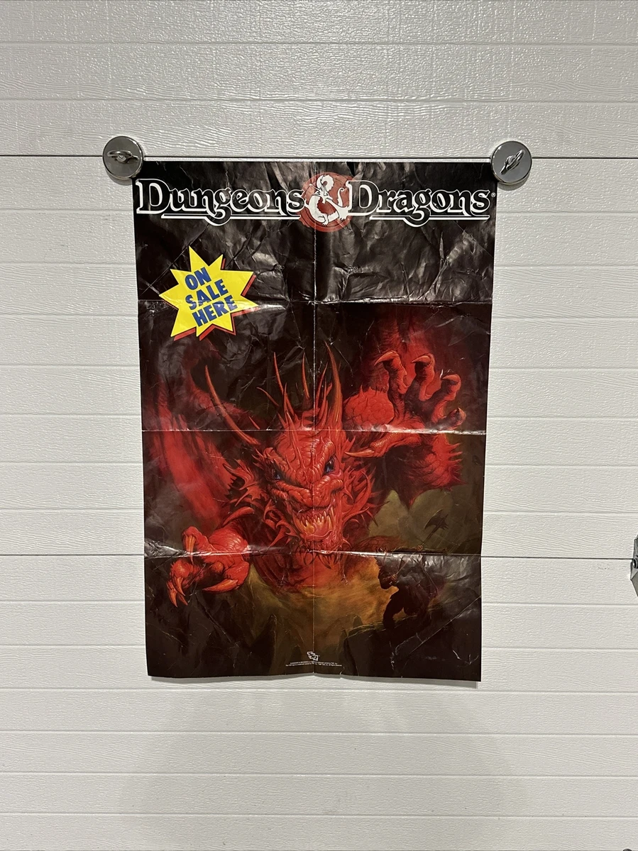 Dungeons Dragons Poster Indiana OTHER Dungeons & Dragons for sale
