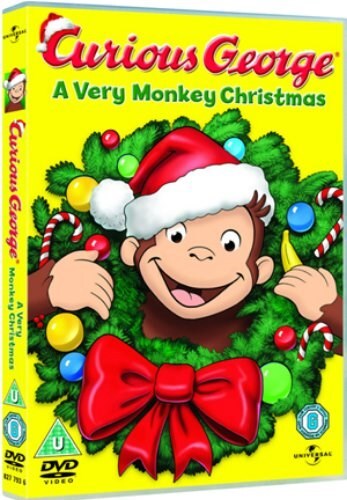 Curious George - A Very Monkey Christmas - Sealed NEW DVD