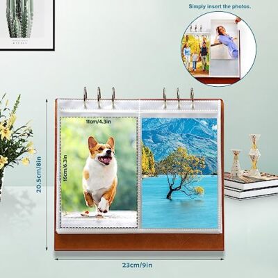 LIEVE VAN GORP写真集等4冊セット 120 Pockets of 4x6 Pictures Photo album Double-Side 4x6 Leather