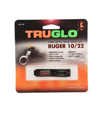 TruGlo Ruger 10/22 Fiber Optic Rifle Sight Set-TG111W