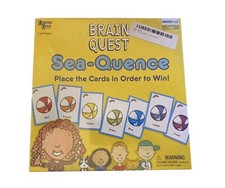 Brain Quest Logic Sea-Quence Logic Board Game Card Game by University Games