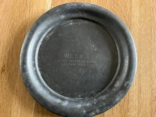 w.e.l.k. 1930s or 40s dog breeders plate ch sulhamstead kirma & derrie