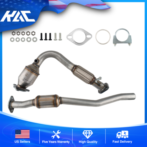 Direct Fit 2-Piece Catalytic Converter Set For 2010-2014 Chevy Equinox & GMC Terrain 2.4L - EPA Compliant